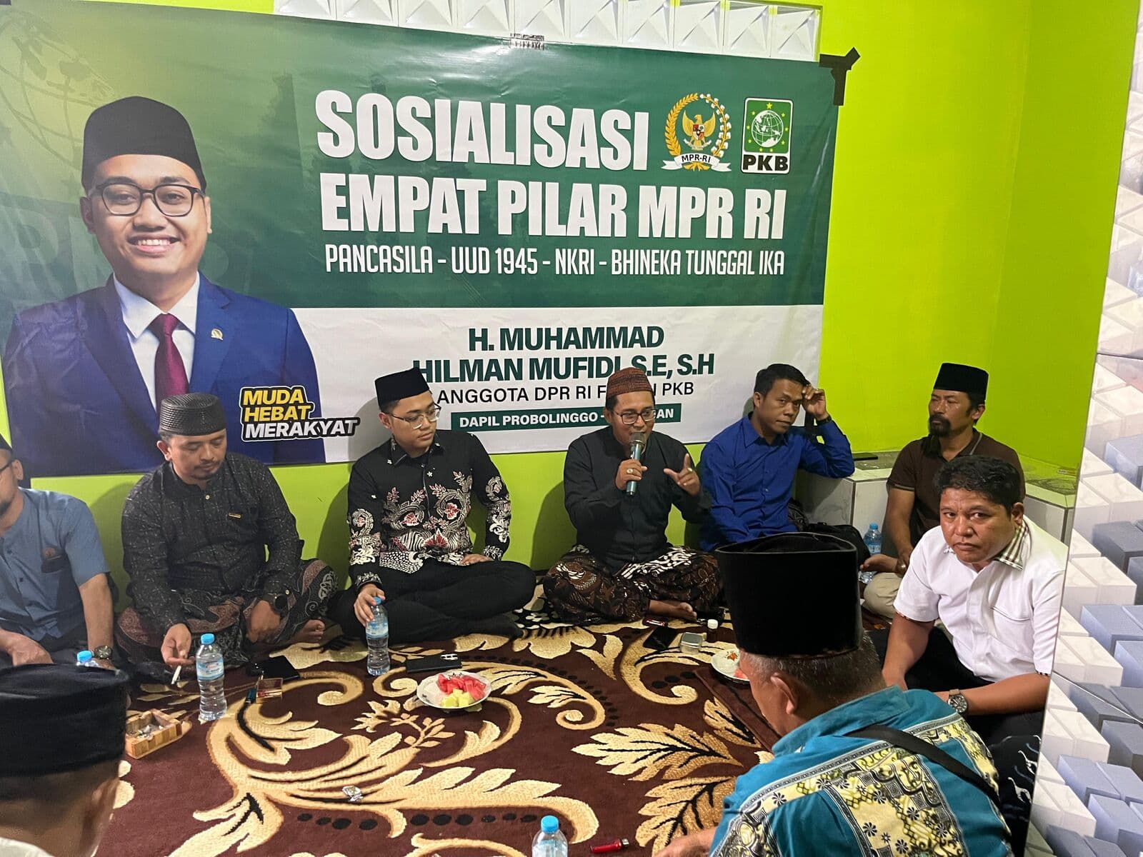 Gus Hilman Sosialisasikan Empat Pilar MPR RI di Paiton, Tekankan Kebangsaan yang Menjawab Masalah Riil Warga Probolinggo
