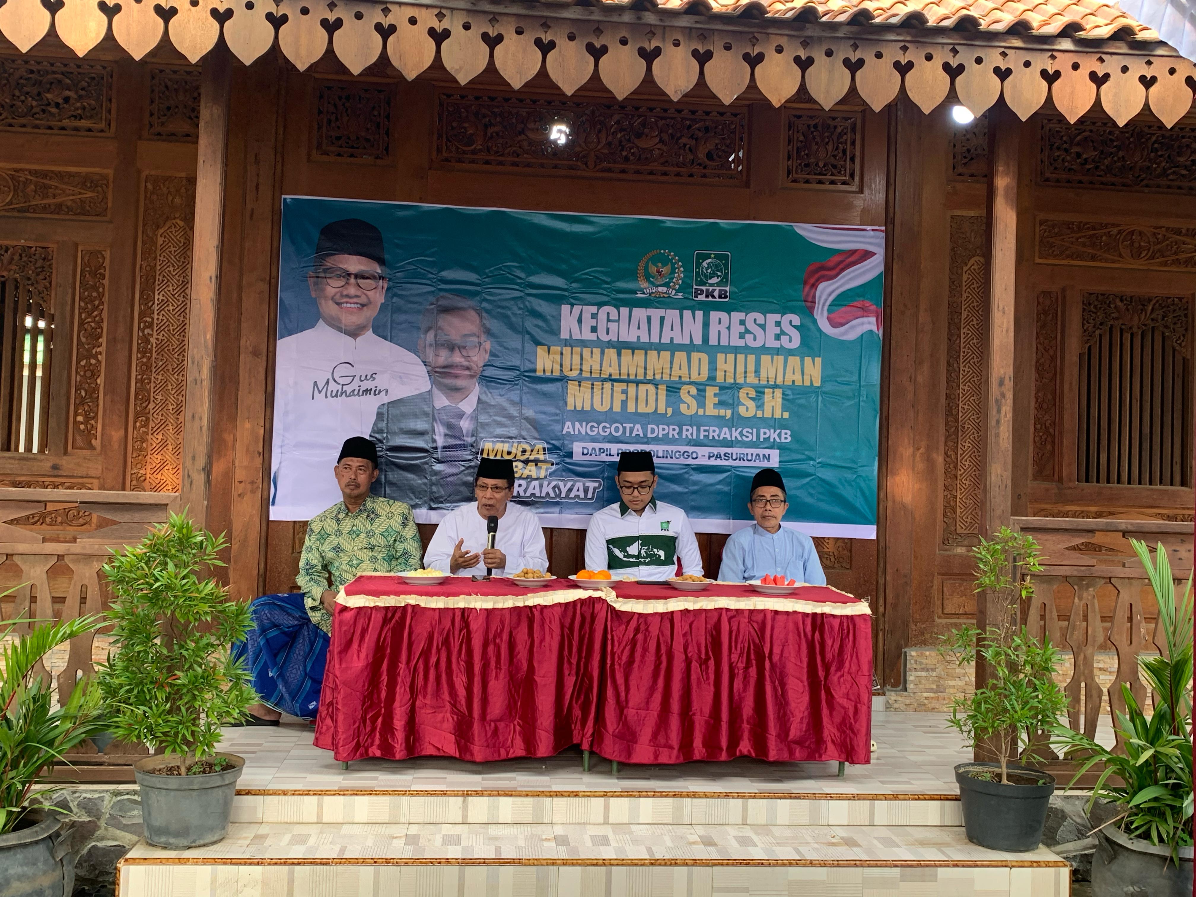 Momentum Lebaran : Gus Hilman Adakan Reses dan Halal Bihalal di Pasuruan