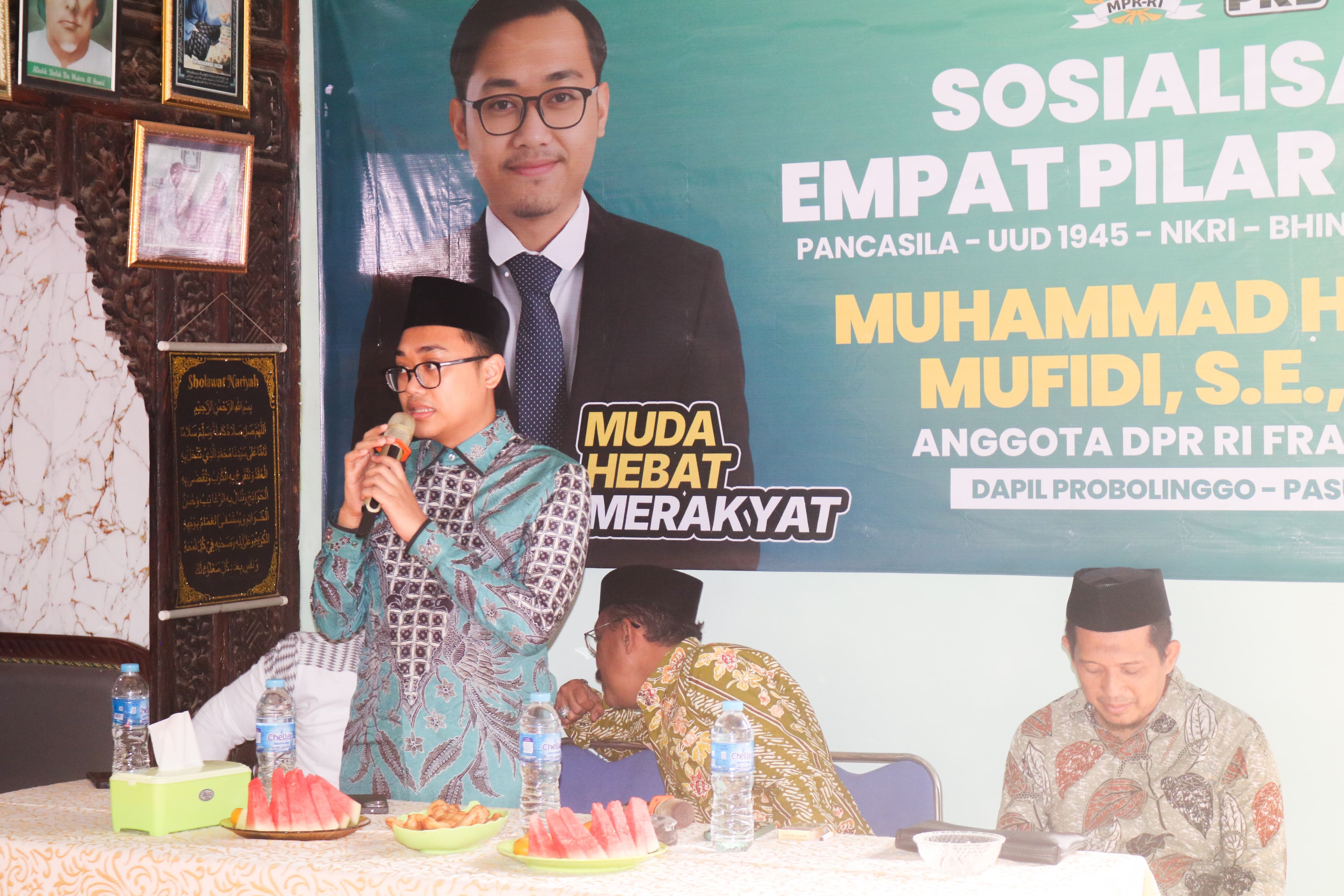 Perkuat Persatuan, Gus Hilman adakan Sosialisasi 4 Pilar Kebangsaan